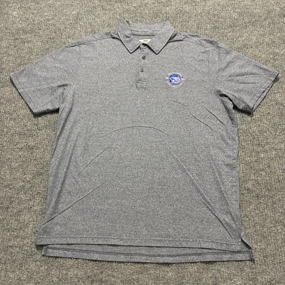 Princess Cruises Mens Polo Shirt Size XL‎ Gray Sky Princess Inaugural Season